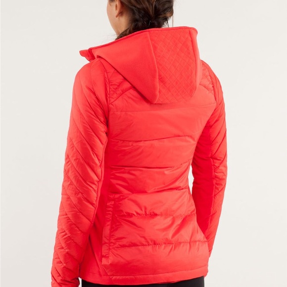 Lululemon What The Fluff Jacket Love Red - Picture 7 of 13